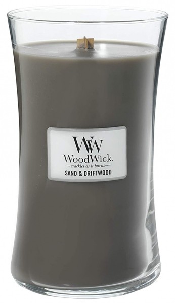 Ароматична свіча WoodWick Large Sand & Driftwood 609 г