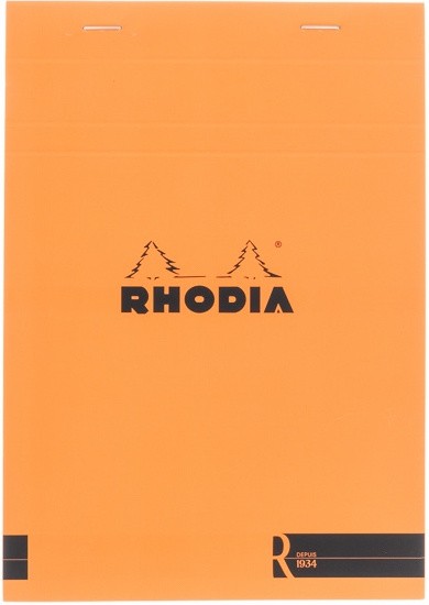 Блокнот Rhodia "Le R" №16 А5 помаранчевий нелінований