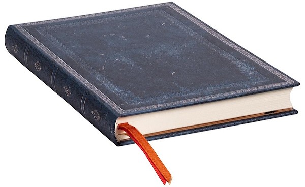 Блокнот Paperblanks Стара Шкіра Чорнильна Пляма середній 13 х 18 см в крапку