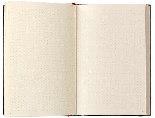 Блокнот Paperblanks Стара Шкіра Чорнильна Пляма середній 13 х 18 см в крапку