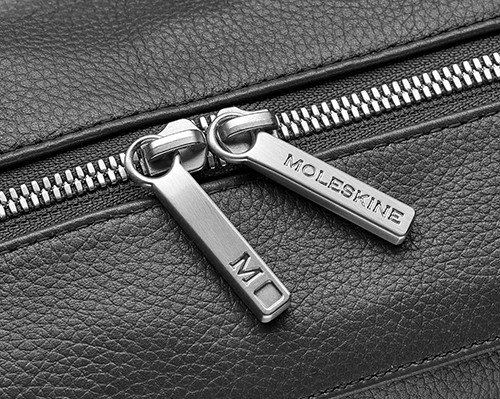 Рюкзак Moleskine Classic чорний шкіряний 