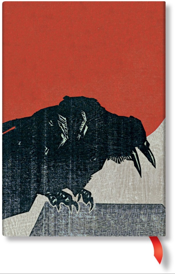 Блокнот Paperblanks Алістар Белл Ворон середній 13 х 18 см в лінію