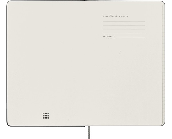 Щотижневик Moleskine 2024-2025 на 18 місяців середній 13 х 21см чорний