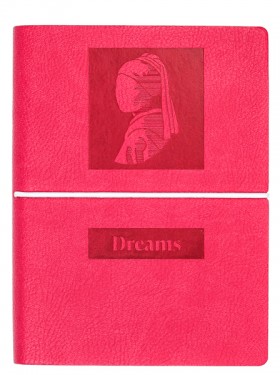 Блокнот Ciak Icons середній 13 х 17 см в лінію фуксія