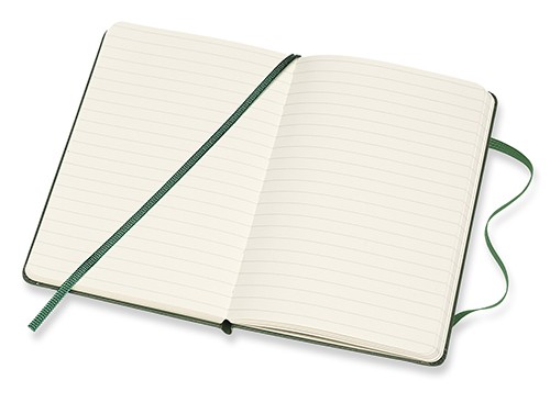 Блокнот Moleskine Classic 9 х 14 см в лінію миртовий зелений