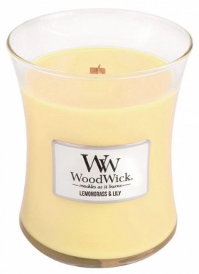 Ароматична свіча WoodWick Medium Lemongrass &amp; Lily 275 г