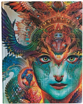 Блокнот Paperblanks Андроїд Джонс Дхарма Дракон Flexi великий 18 х 23 см в лінію 