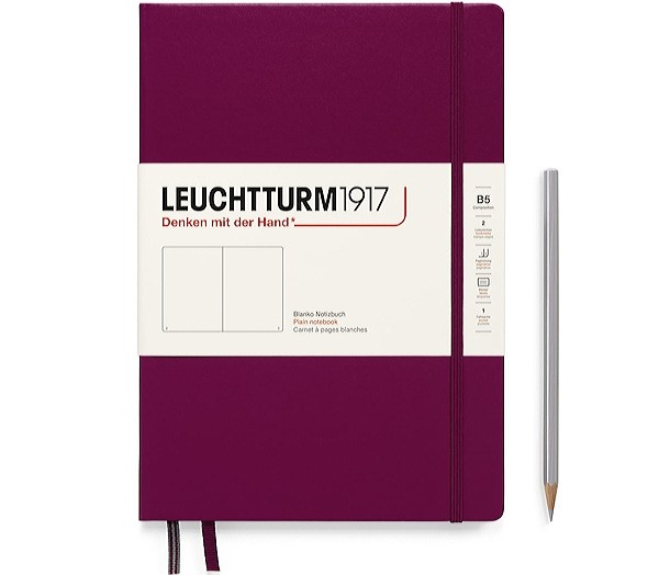 Блокнот Leuchtturm1917 Composition В5 17,8 х 25,4 см нелінований винний