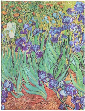 Блокнот Paperblanks Ван Гог Іриси великий 18 х 23 см в лінію