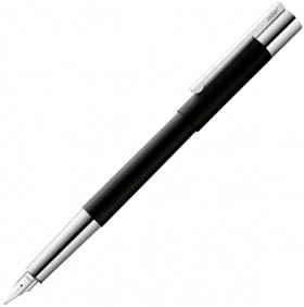 Чорнильна ручка Lamy Scala чорна перо F (тонке)