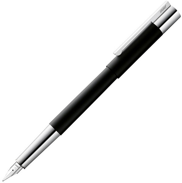 Чорнильна ручка Lamy Scala чорна перо F (тонке)