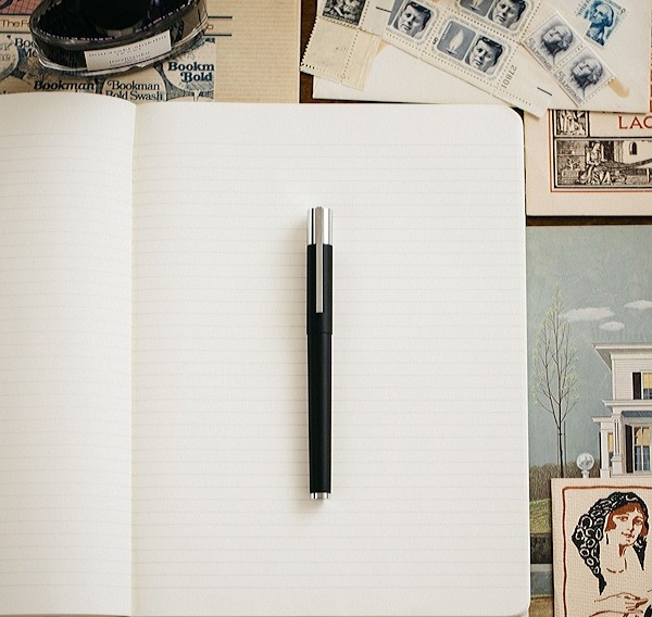 Чорнильна ручка Lamy Scala чорна перо F (тонке)