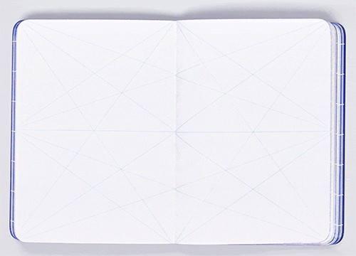 Блокнот Nuuna Break The Grid Blue 10,8 х 15 см лініювання асорті