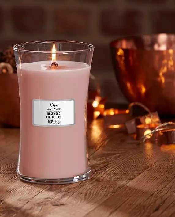 Ароматична свіча WoodWick Large Rosewood 609 г