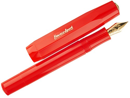 Чорнильна ручка Kaweco Classic Sport червона перо M (середнє)
