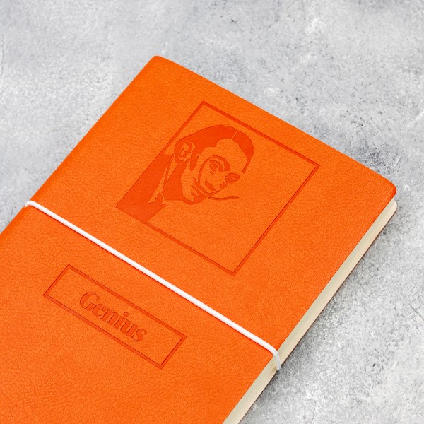 Блокнот Ciak Icons великий 15 х 21 см в лінію помаранчевий