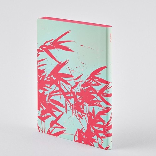 Блокнот Nuuna Colour Clash Bamboo 16,5 x 22 см в крапку