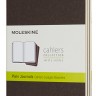 Набір зошитів Moleskine Cahier кишеньковий 9 х 14 см нелінований коричневий