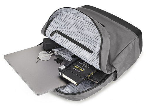 Рюкзак Moleskine The Backpack Ripstop Nylon темно-сірий