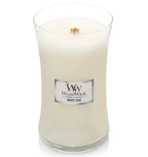 Ароматична свіча WoodWick Large White Teak 609 г