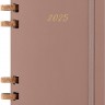 Щотижневик Moleskine 2025 Spiral середній 13 х 21 см мигдальний