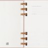 Щотижневик Moleskine 2025 Spiral середній 13 х 21 см мигдальний