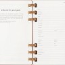 Щотижневик Moleskine 2025 Spiral середній 13 х 21 см мигдальний