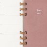 Щотижневик Moleskine 2025 Spiral середній 13 х 21 см мигдальний