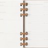 Щотижневик Moleskine 2025 Spiral середній 13 х 21 см мигдальний