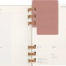 Щотижневик Moleskine 2025 Spiral середній 13 х 21 см мигдальний