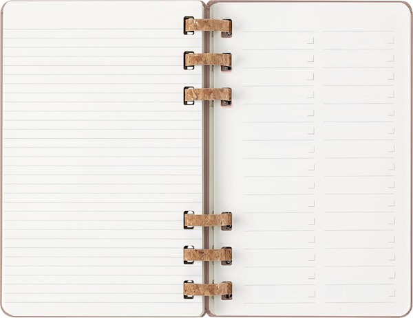 Щотижневик Moleskine 2025 Spiral середній 13 х 21 см мигдальний