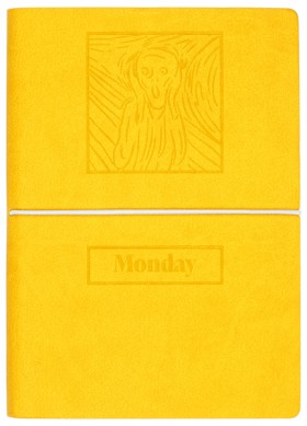 Блокнот Ciak Icons великий 15 х 21 см в лінію жовтий