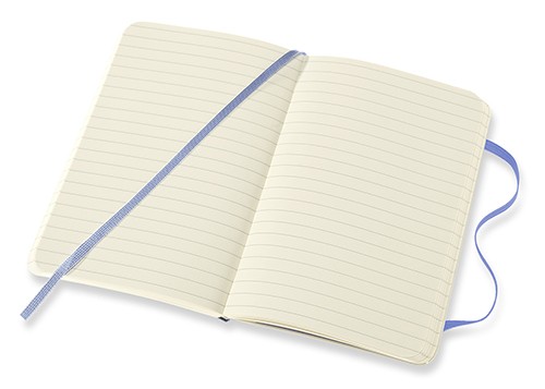 Блокнот Moleskine Classic 9 х 14 см в лінію блакитна гортензія м'який