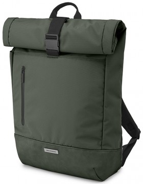Рюкзак Moleskine Metro Rolltop темно-зелений
