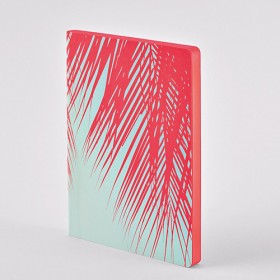 Блокнот Nuuna Colour Clash Breeze 16,5 х 22 см в крапку