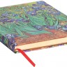Блокнот Paperblanks Ван Гог Іриси великий 18 х 23 см нелінований