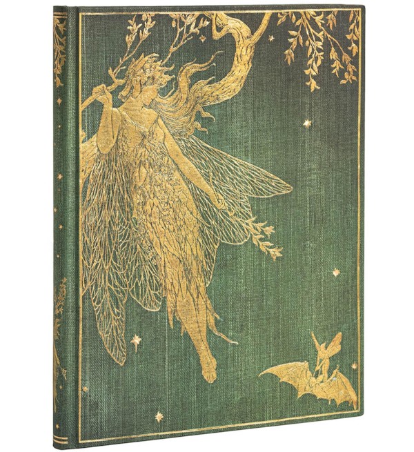 Блокнот Paperblanks Кольорові Казки Оливкова Фея великий 18 х 23 см в лінію
