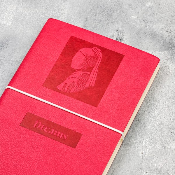 Блокнот Ciak Icons великий 15 х 21 см в лінію фуксія