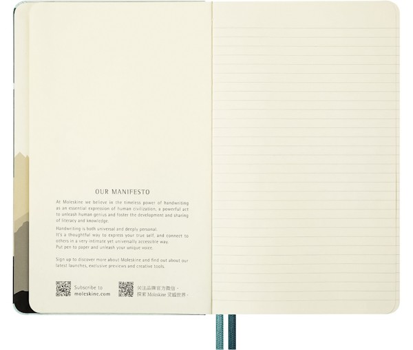 Блокнот Moleskine Lord of the Rings Aragorn середній 13 х 21 см в лінію канва