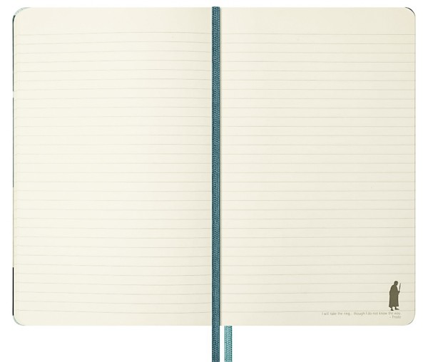Блокнот Moleskine Lord of the Rings Aragorn середній 13 х 21 см в лінію канва