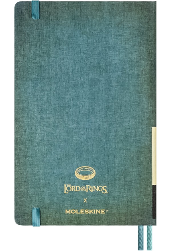 Блокнот Moleskine Lord of the Rings Aragorn середній 13 х 21 см в лінію канва