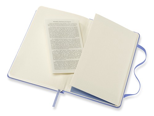 Блокнот Moleskine Classic 9 х 14 см в лінію блакитна гортензія