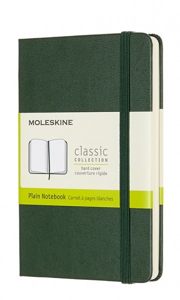 Блокнот Moleskine Classic 9 х 14 см нелінований миртовий зелений