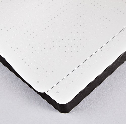 Блокнот Nuuna Colour Clash High Frequency 16,5 x 22 см в крапку