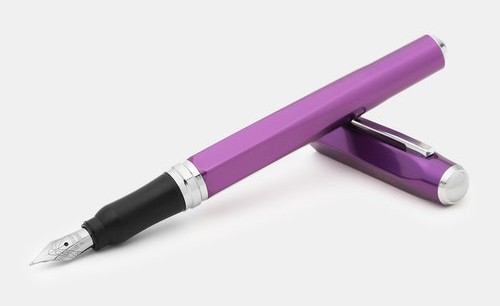 Чорнильна ручка Ohto Dude фіолетова перо F