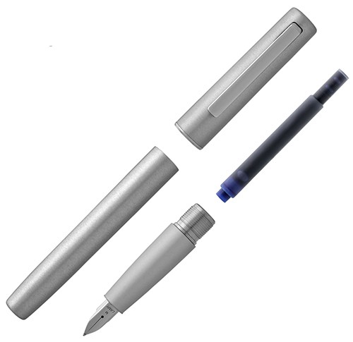 Чорнильна ручка Lamy Aion матовий хром перо F (тонке)