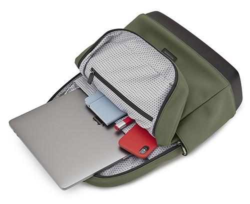 Рюкзак Moleskine The Backpack Soft Touch лісовий зелений