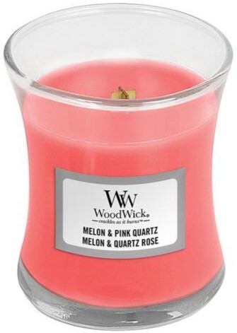 Ароматична свіча WoodWick Mini Melon & Pink Quartz 85 г