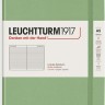 Блокнот Leuchtturm1917 Muted Colours середній 14,5 х 21 см в лінію світло-зелений