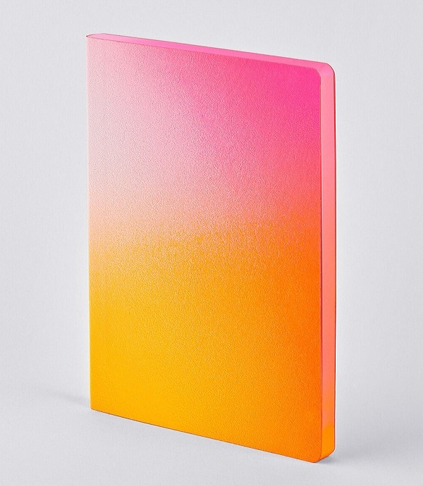 Блокнот Nuuna Colour Clash Light Burn 16,5 х 22 см в крапку